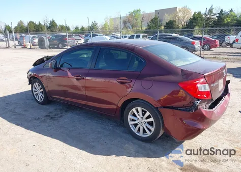 2012 Honda Civic Ex-L z USA, uszkodzony, nr VIN 19XFB2F9XCE044850